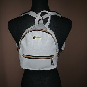 Mini Light Gray Backpack